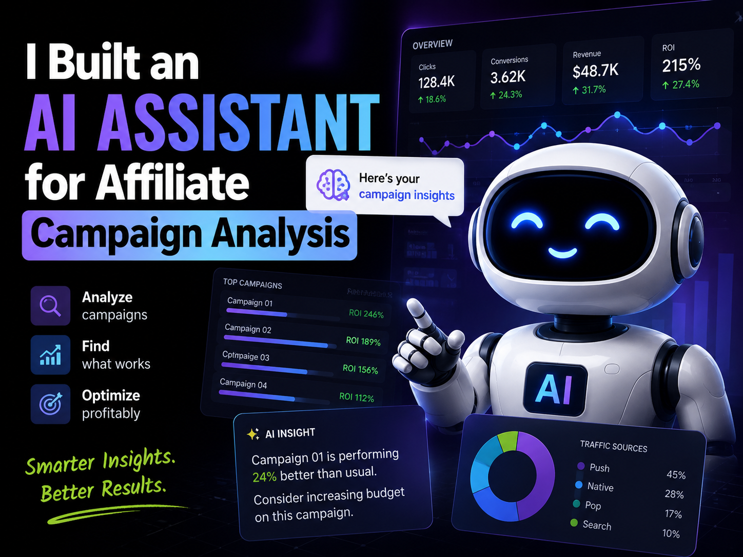 I Built an AI Assistant for Affiliate Campaign Analysis — Here’s What Actually Works