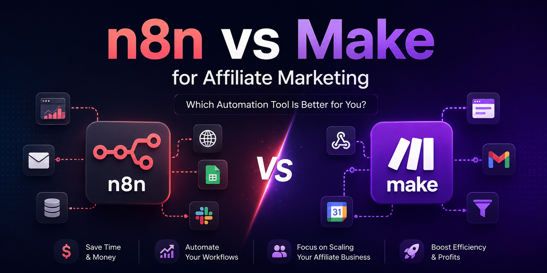 n8n vs Make for Affiliate Marketing: Which Automation Platform Actually Fits Your Workflow?