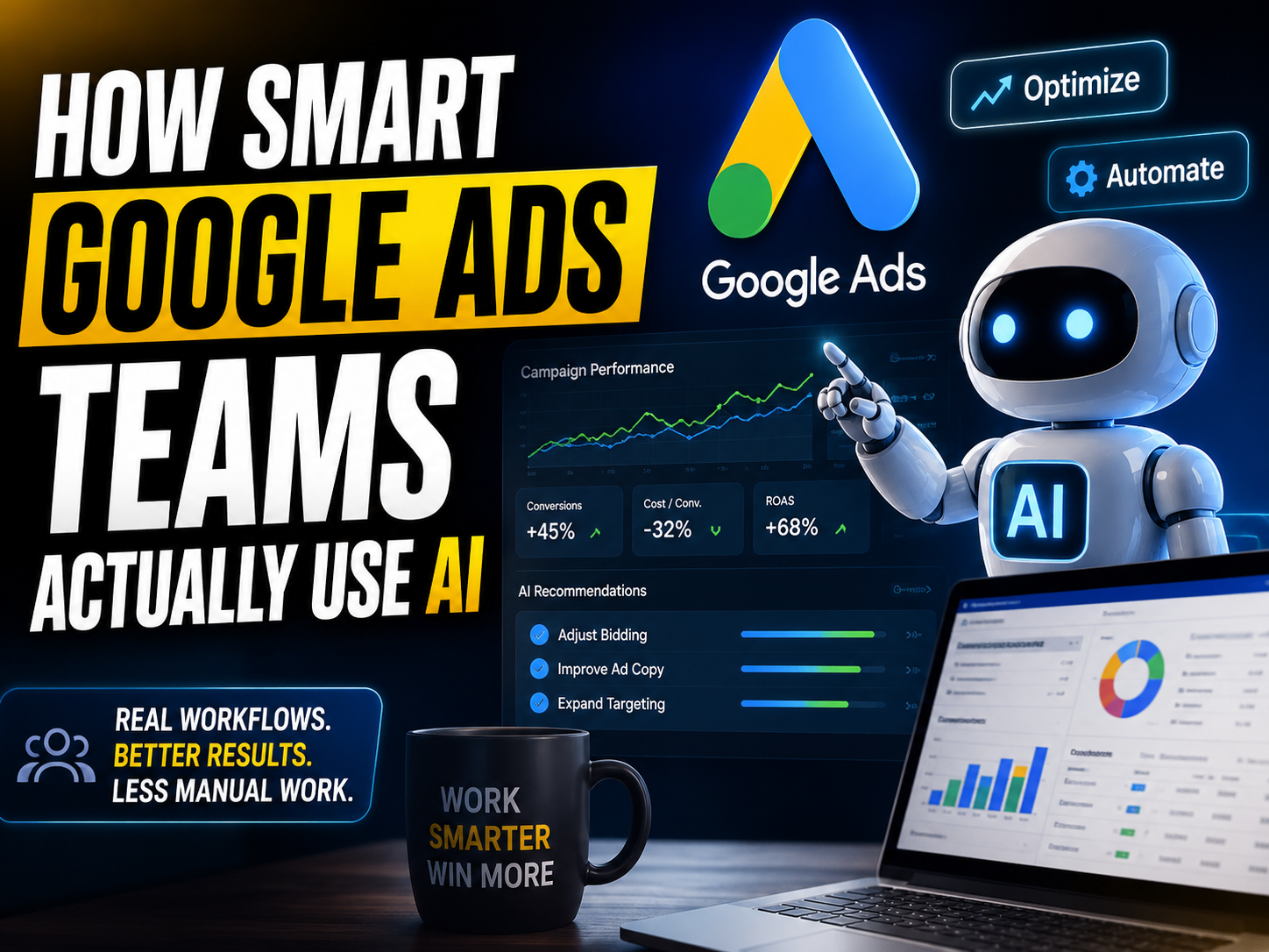 How Smart Google Ads Teams Actually Use AI (15 Workflows That Save Hours Every Week)