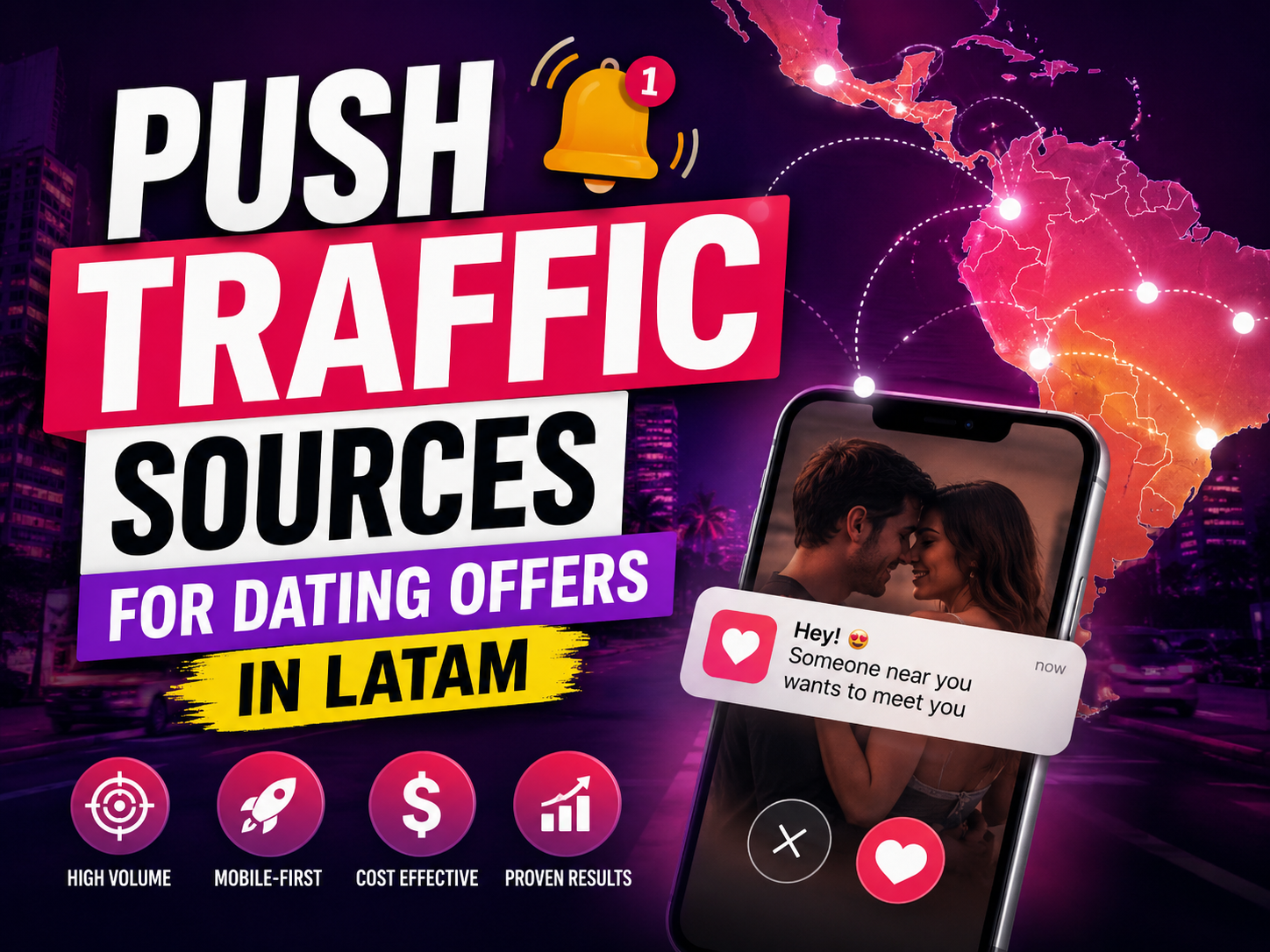 Push Traffic Sources for Dating Offers in LatAm: Complete Guide for Affiliates