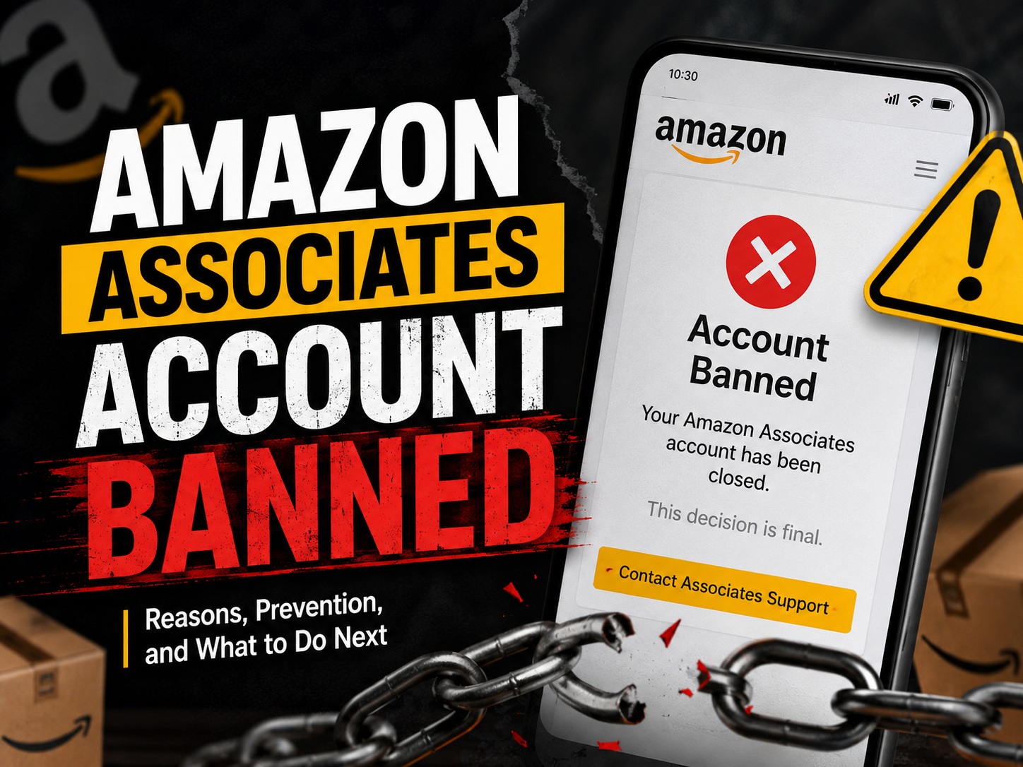 Amazon Associates Account Banned: The Real Reasons, the Appeal That Actually Works, and What to Do If It Doesn’t (2026)